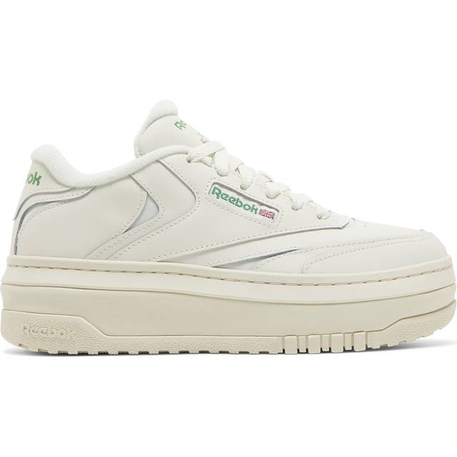 Reebok Womens Classics Club C Extra Trainers in White Leather (archived) - Size UK 7
