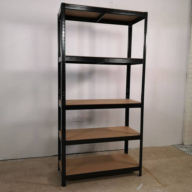 Samuel Alexander - Garage Shelving 90cm Wide & 180cm High Heavy Duty 5 Tier Multipurpose Metal Racking Unit / Warehouse Shelving Storage