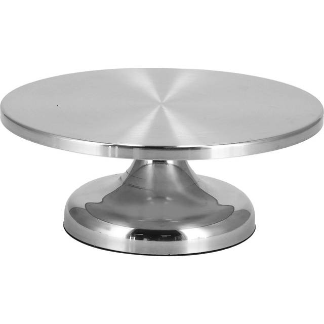 30cm Revolving Cake Stand Non Slip Aluminum Alloy Rotating Cake Turntable Kitchen Baking Accessory