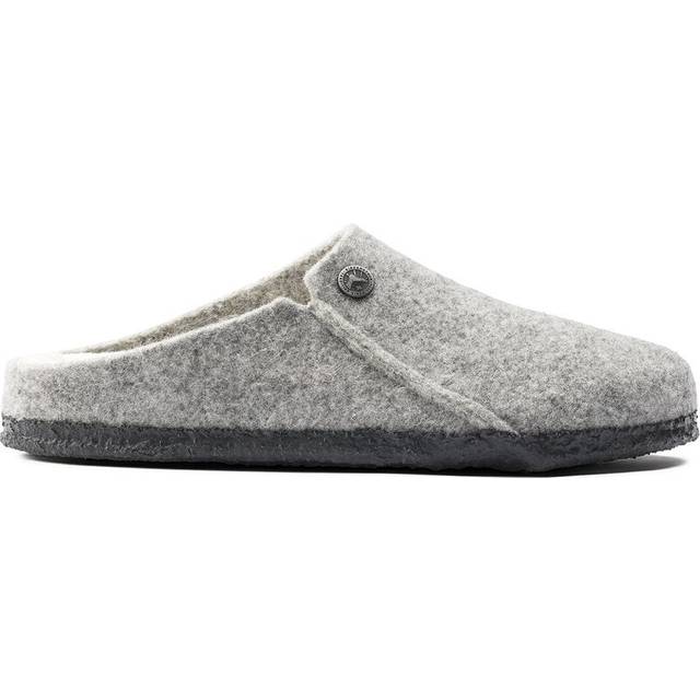 Zermatt Rivet Wool Slippers - grey - 41 (7)