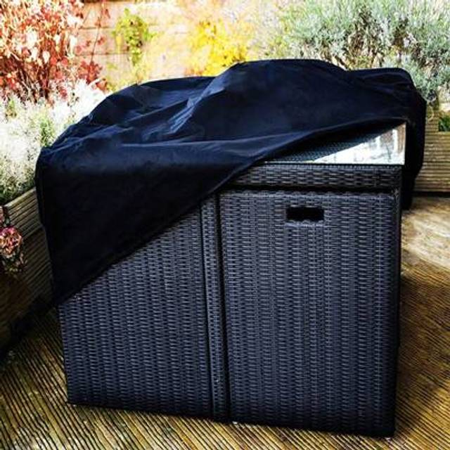 SHEIN Heavy Duty Outdoor Waterproof Garden Patio Furniture Cover For Rattan Table Cube Outdoor