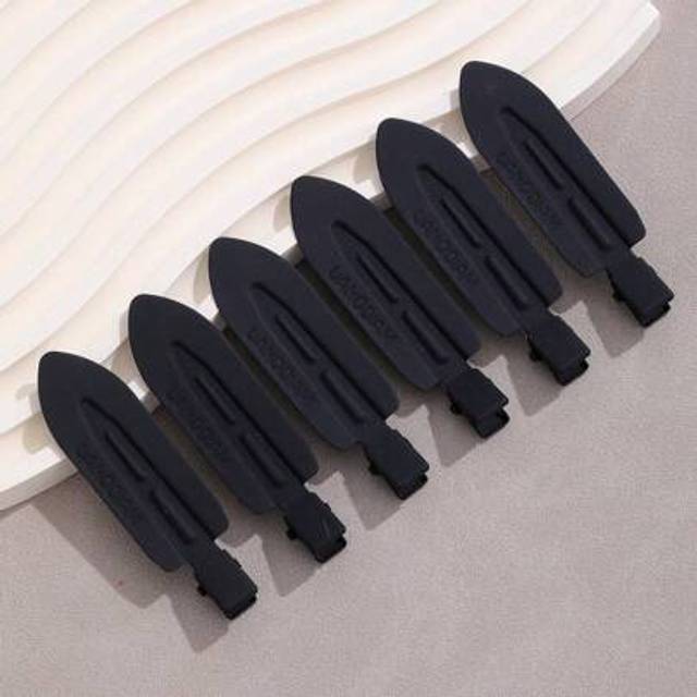 SHEIN Metal Haircut Bangs Hairpin U-Shaped Clip Makeup ClipÂÂ 6pcs,Hair Tools,Hair Products And Accessories For Barber Salon Beauty Travel Essentials