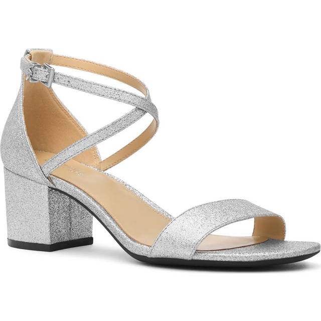 MICHAEL KORS Serena Flex Sandal |Silver |36