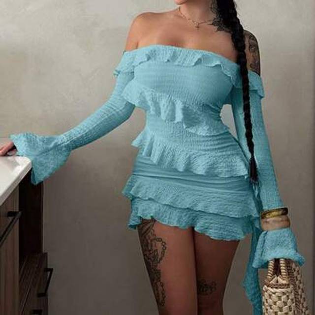SHEIN Kami Autumn Dresses For Women ,Halter Neck Backless ,Elegant Romantic Sunset DateDressing Up , Graduation Party,Spicy Girl Sexy, Hip Hugging, Party Mi