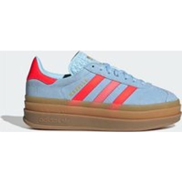 Gazelle Bold Shoes Kids - Clear Sky / Solar Red / Gold Metallic - 6