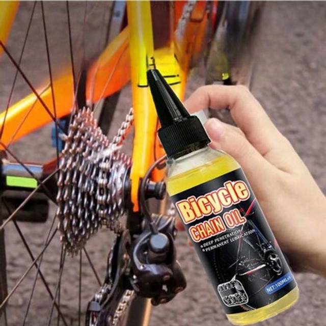 SHEIN 100ml Bicycle Lubricating Oil, Mountain & Road Bike Chain Lube, Bike Maintenance Oil, Suspension Fork Anti-Rust Anti-Dust Oil