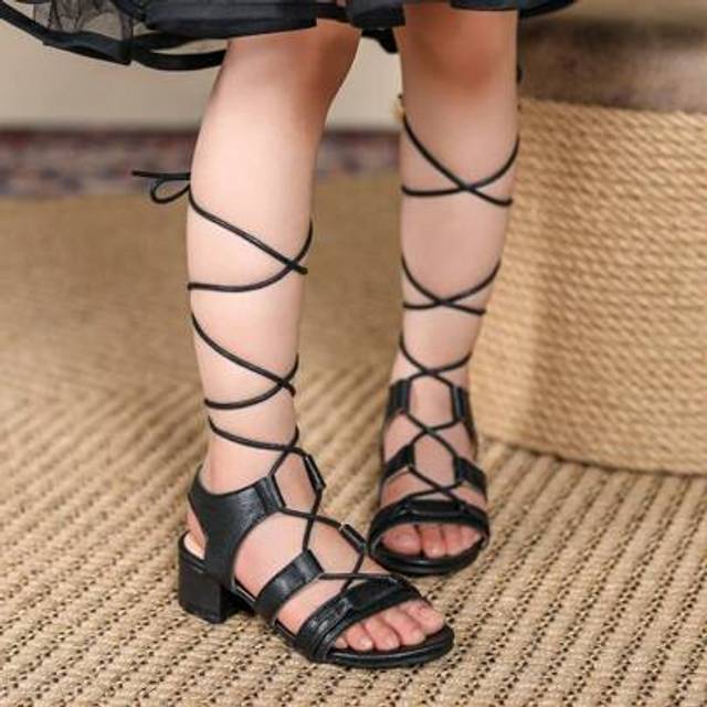 SHEIN 1 Pair Beautiful Elegant Fashion Versatile Luxury Girl High Heel Sandals