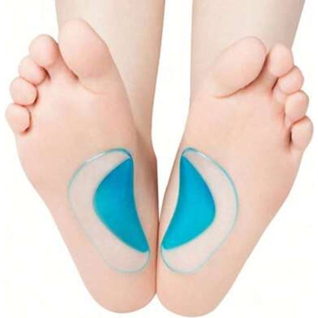 SHEIN (1 Pair) Supportive Forefoot Padding, Soft Insole For Shock Absorption And Pressure Relief, Unisex Sole Pads