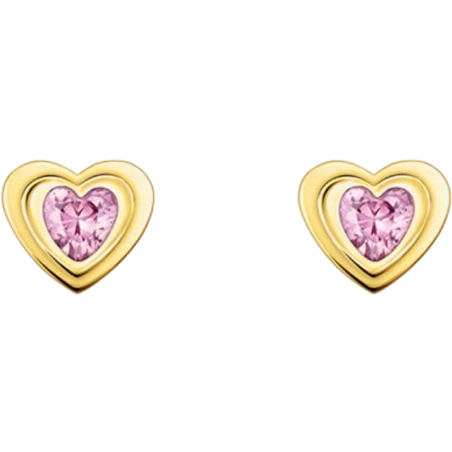 Thomas Sabo Ohrringe Herz Pink H2271-414-9