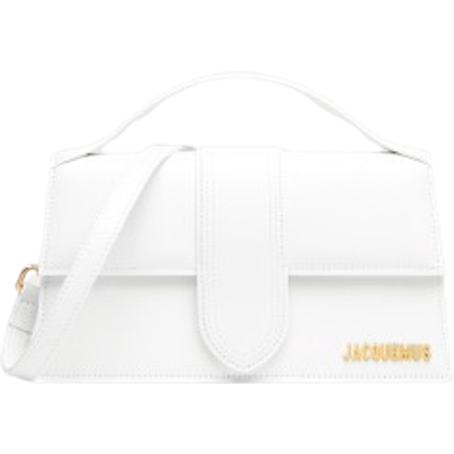 Jacquemus The large Bambino Bag - White • Prices »