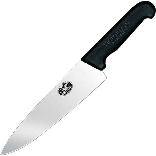 Victorinox Fibrox 20cm Chefs Knife Extra Broad Blade (5206320)