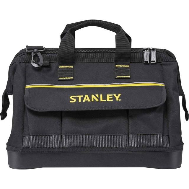 Stanley 1-96-183 Open Mouth Tool Bag - 16in - Black & Yellow