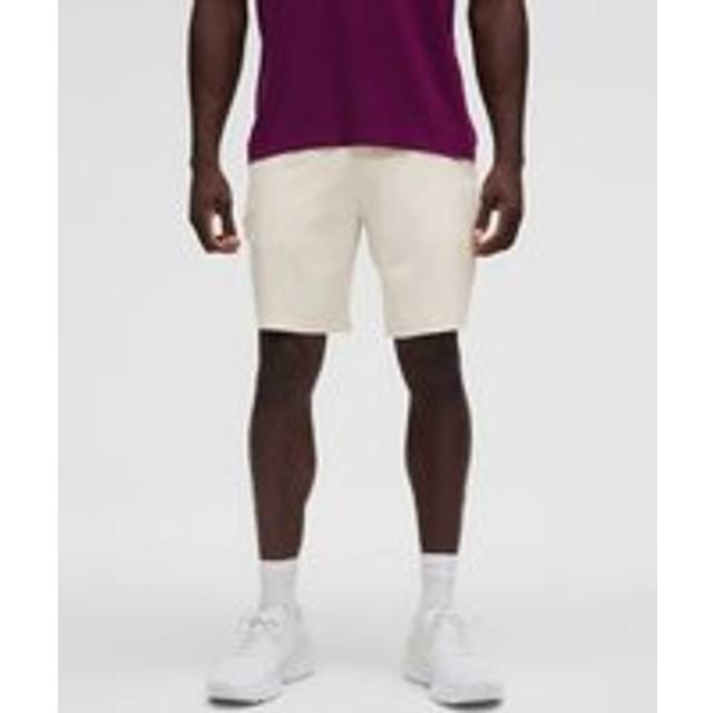 lululemon – Pace Breaker Shorts ohne Liner für Männer – 23 cm – Größe 2XL in Light Ivory