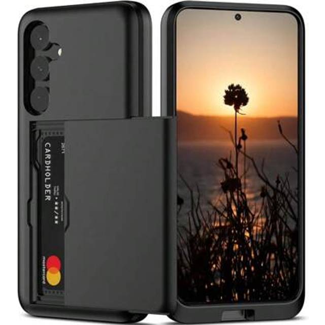 SHEIN Compatible With Samsung S25 Ultra S24 Ultra S23 Ultra A35 A55 A56 Case Wallet Case Card Slot Holder Dual Layer Hard Cover Compatible With IPhone 15 14