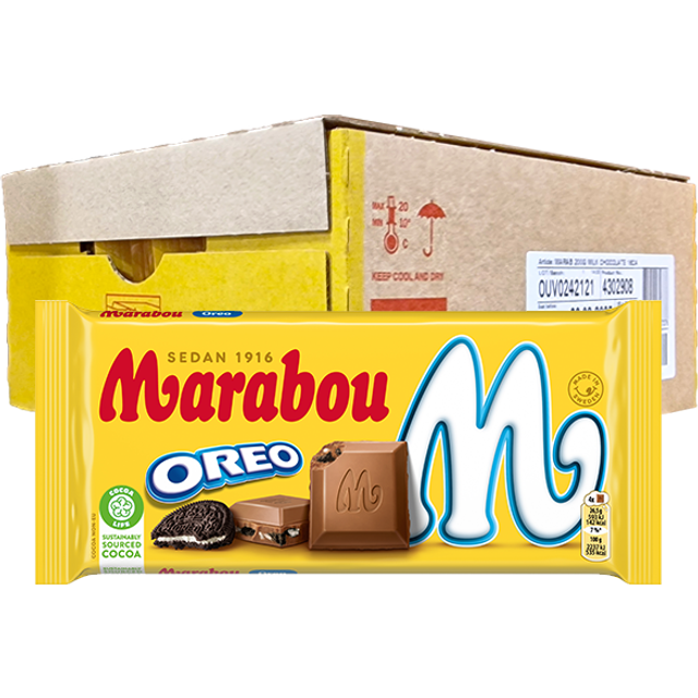 Marabou Mjölkchoklad Oreo 185g x16