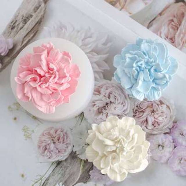 SHEIN 1pc Rose Flower Aromatherapy Plaster Silicon Mold For Diy Candle, Incense Stone, Handmade Soap Decor