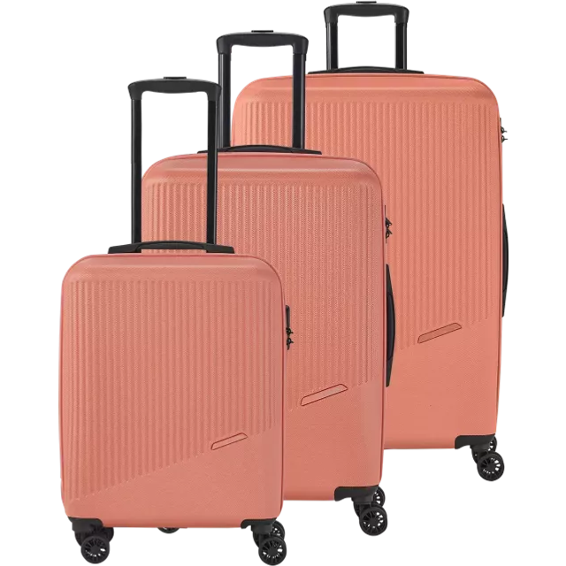Travelite Bali 4 wheels Suitcase set 3-piece orange