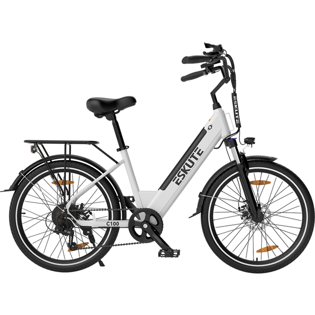 C100 City E-bike mit Heckmotor 26 Zoll - Vorbestellung, Lieferung in 3-4 Wochen