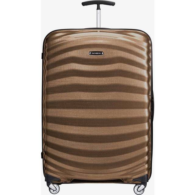 Samsonite Lite -Shock - Spinner L Suftcase, 75 cm, 98,5 L, Brown (Sand)