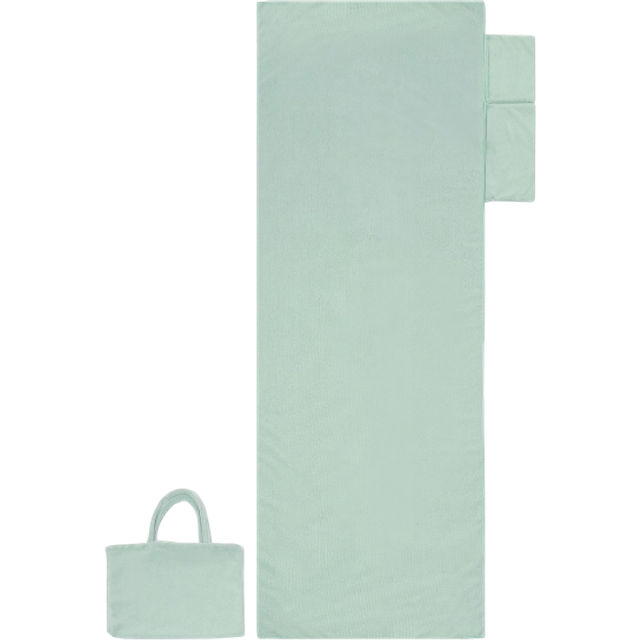 Brentfords Beach Towel In A Bag - Sage - Green