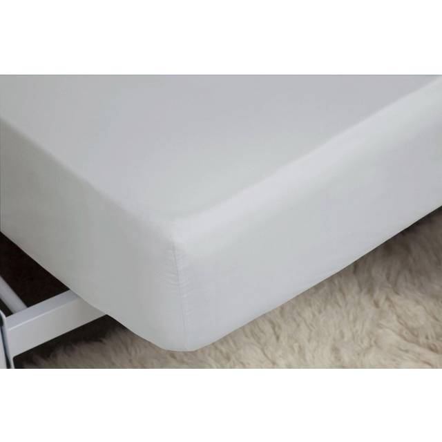 Belledorm 200 Thread Count Fitted Sheet, Single, Cloud