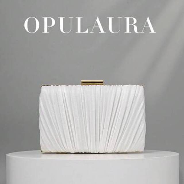 SHEIN OpulAura Women Elegant Satin Pleated Design Clutch Bag, Minimalist Luxury Evening Dress Bag, Mini Box Bag, Chic And Refined Ladies Handbag For Romanti