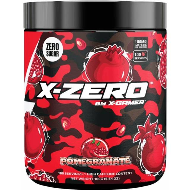 X-GAMER Energidryckspulver X-Zero 160 gram Pomegranate