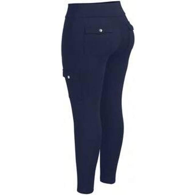 SHEIN Plus Size Women&#39;s Solid Color Pocket Casual Leggings, Versatile Fall Cloth For Women