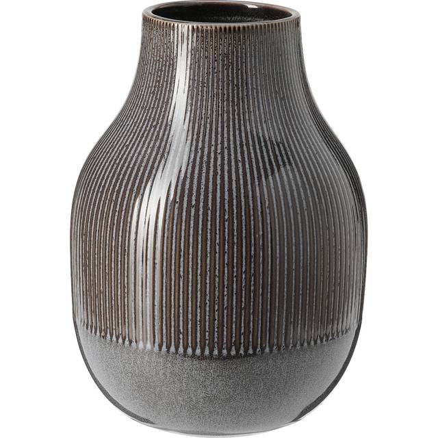 GRADVIS vas, mörkgrå, 21 cm