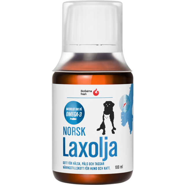 Norsk laxolja för Hund & katt 100 ml