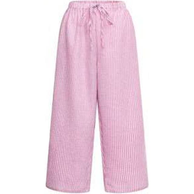 SHEIN Festival Rave | Plus Size Striped Pants, Bohemian Beach Vacation Wide Leg Trousers, Women&#39;s Autumn 2025 Casual Chic Wardrobe Essentials - Music Ibiza