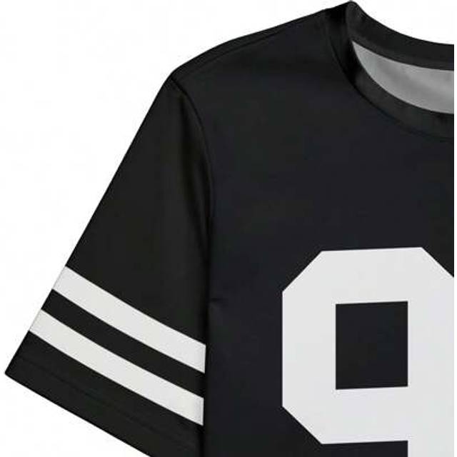 Maweii Plus Size Women Casual Numeric & Striped Print T-Shirt Top