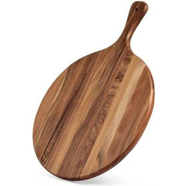 SHEIN Wooden Pizza Peel Cutting Board Cheese Paddle Board Bread And Crackers Platter For Serving Minor Food Prepare Beef Steak Plate Chopping Board