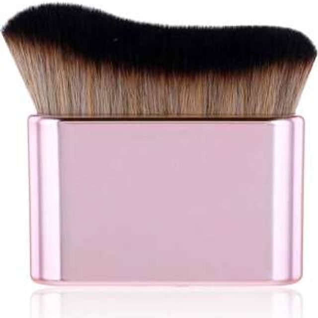 SHEIN Self Tanner Brush, Kabuki Brush For Body, Professional Body Makeup Brush For Flawless Leg Makeup, Bronzer Shimmer Glow Blend Brush, High Density Found