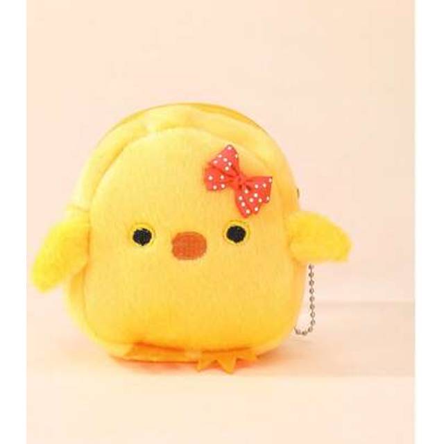 SHEIN 1pc Cute Little Chick Plush Coin Pouch, Children&#39;s Cartoon Animal Shaped Coin Purse