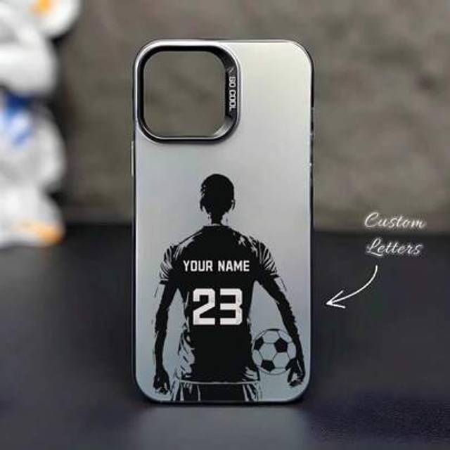 SHEIN 1pc Customizable Phone Case Compatible With Samsung S24 Ultra/S25 Ultra And 16/15/14 Plus/13 Pro/12 Pro Max/11/7P/XS/XR, Featuring Personalized Letter