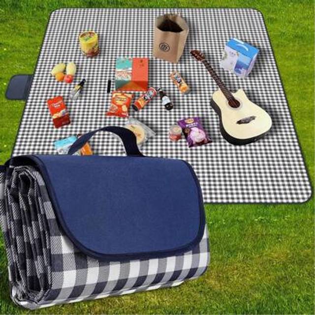 SHEIN One, Outdoor Picnic Mat, Beach Blanket Sand Waterproof, Camping Portable Game Pad, For Outdoor Indoor Family Beach Park Grass, Hiking