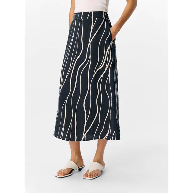 Mid Waisted Midi Skirt