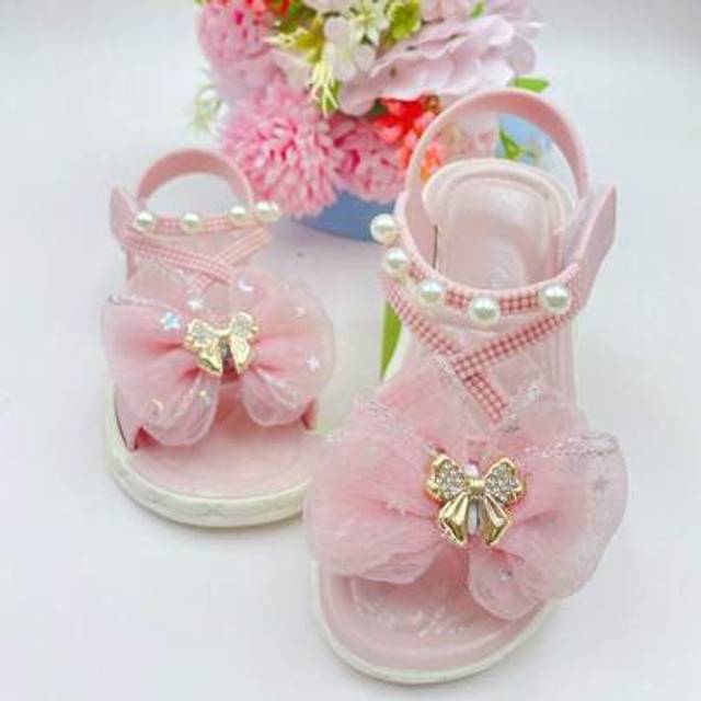 SHEIN 2025 New Popular Green Sandals Launched, Girls & Baby Open Toe Sandals Fashion Minimalist Versatile Design, Lightweight Breathable Thick Sole Non-Slip