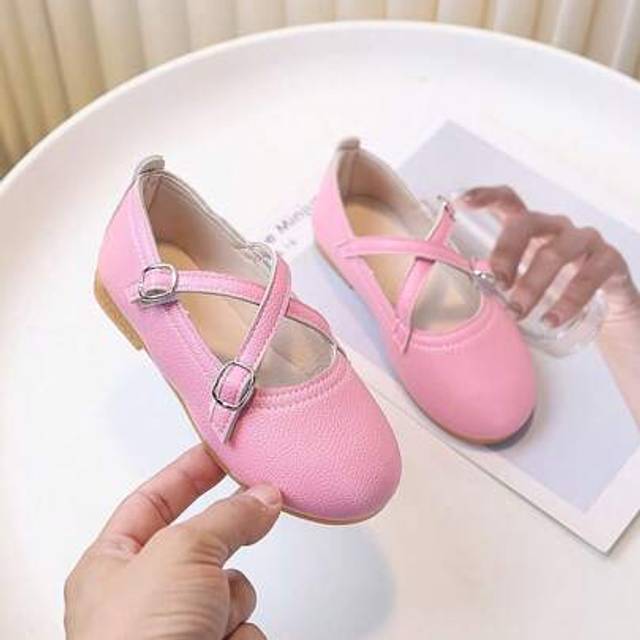 SHEIN Girls&#39; Soft Bottom Comfy Floral Flats, 1 Pair Fashionable Cute Flat Shoes For Spring/Summer, Party Princess Shoes