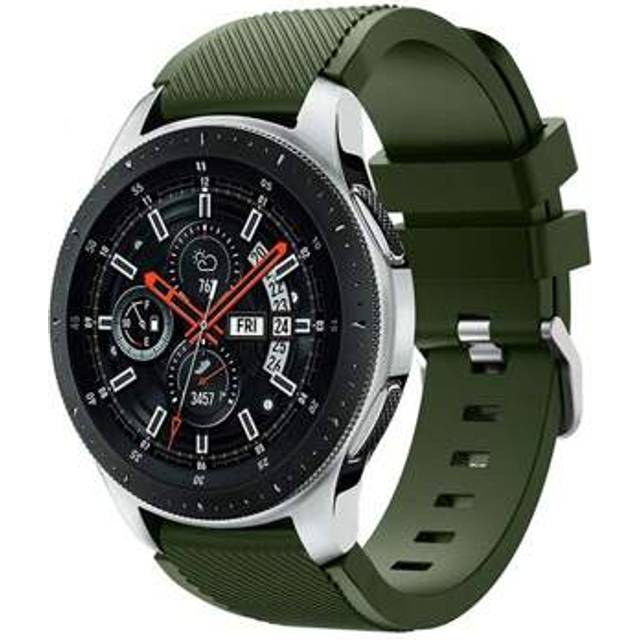 SHEIN 1pc 20mm 22mm Band Compatible With Samsung Galaxy Watch 4/Classic/46mm/42mm/Active 2 Gear S3/S2 Silicone Bracelet GT/2/GT2/3 Pro Strap