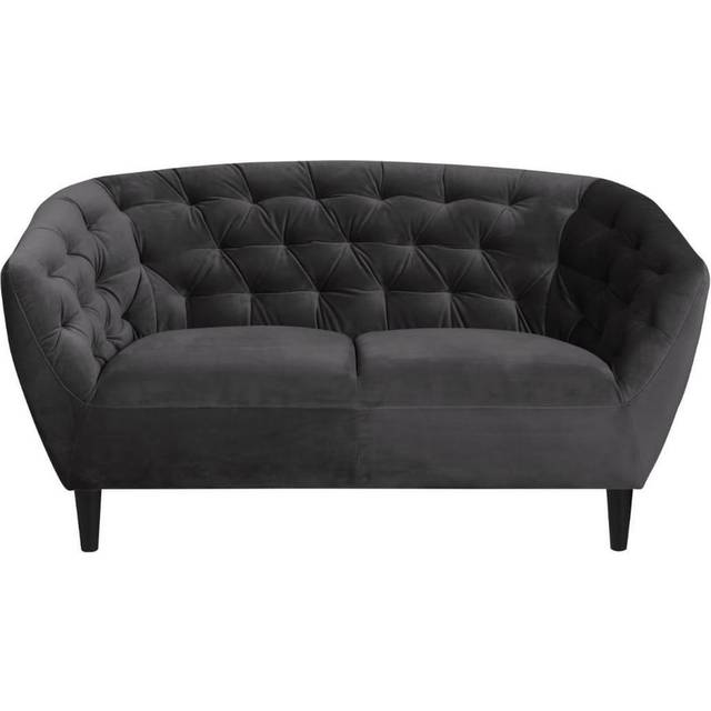 Actona Ria Dark Grey Sofa 150cm 2 personers