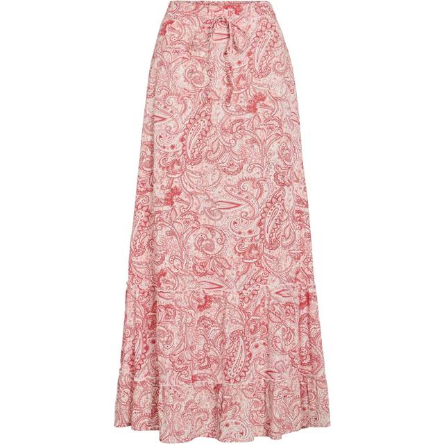 Patterned Maxi Skirt