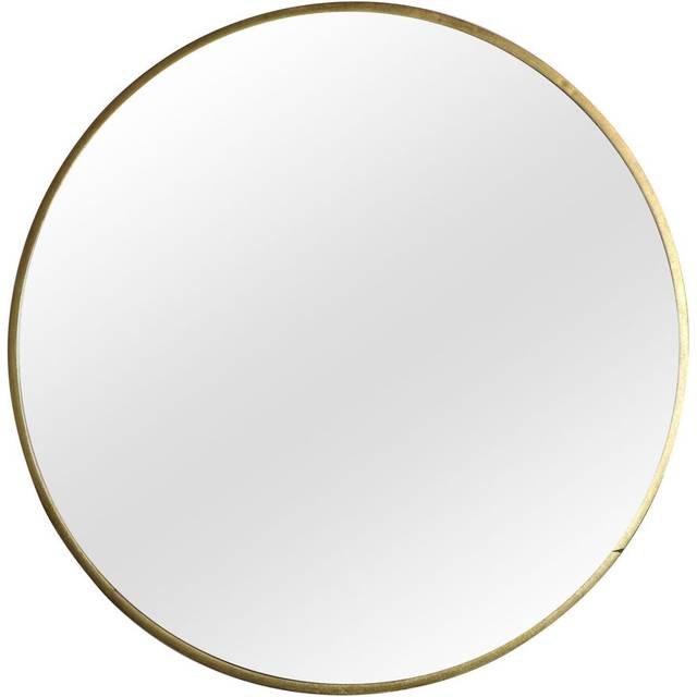 Extra Large Round Gold Wall Mirror 120cm x 120cm (1.2 M x 1.2 M) Material: Mirrors