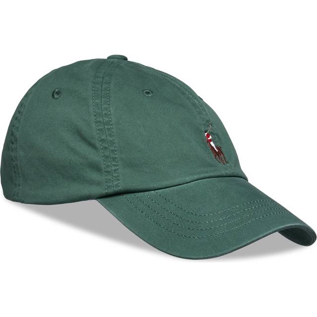 Polo Ralph Lauren för män. 710960726011 Keps i bomullstwill med stretch grön (OSFA), Casual - Grön, Flerfärgad (OSFA)