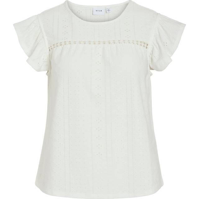 Vipointa Round Neck Cap Sleeve Top