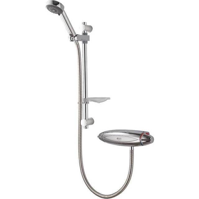 Aqualisa Colt Mixer Shower Exposed Thermostatic Chrome Harmony Head COLT001EA