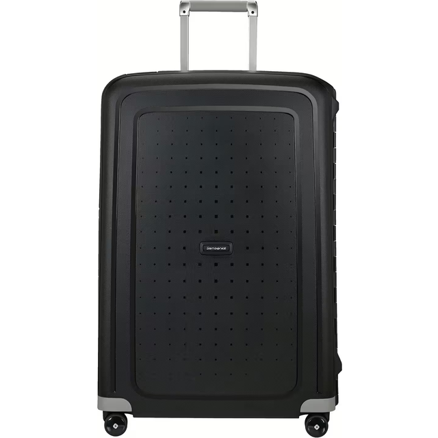 Samsonite S'Cure - Spinner L, Resväska, 75 cm, 102 L, Svart (Black)