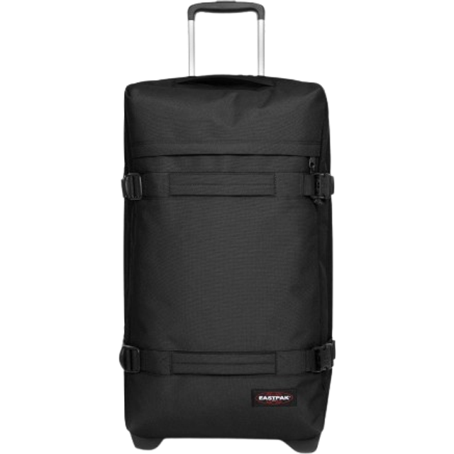 Eastpak Transit'R L 121 Litres, Two Wheel Soft Suitcase, Black - 121L