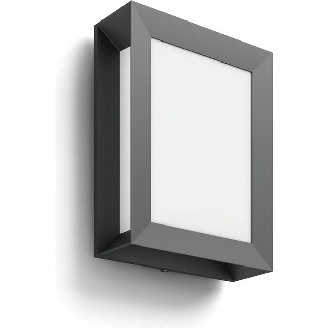 Philips Karp LED Outdoor Wall Light, Anthracite